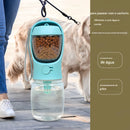 Garrafa  portátil para cães e gatos 2 em 1