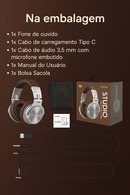 🎧 OneOdio Pro-10 – O Som dos Profissionais, Direto no Seu Ouvido! - Shopmix