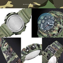 RELÓGIO SMAEL MILITAR,CAMUFLADO RESISTENTE - Shopmix
