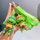 New Ninja Turtle Toy Keychain Pendant Couple Small Gift Car Pendant Yiwu Small Commodity Wholesale - Shopmix