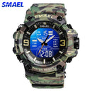 RELÓGIO SMAEL MILITAR,CAMUFLADO RESISTENTE - Shopmix