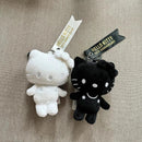 15cm 50th Anniversary Sanrio Hello Kitty Plush Pendant Keychain Dolls Bag Accessor Toy Cute Backpack Decoration Kids Birthday - Shopmix