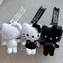 15cm 50th Anniversary Sanrio Hello Kitty Plush Pendant Keychain Dolls Bag Accessor Toy Cute Backpack Decoration Kids Birthday - Shopmix