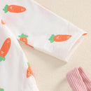 conjuntos de roupas páscoa 3 pçs manga longa - Shopmix