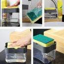 Dispenser de Detergente 2 em 1 com Suporte – Organize Sua Pia e Economize Detergente! - Shopmix