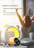 🌈 Luminária Inteligente com Controle Remoto 360°