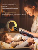 🌈 Luminária Inteligente com Controle Remoto 360°