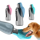 Garrafa de água para cães portátil, dobrável ,800 ml
