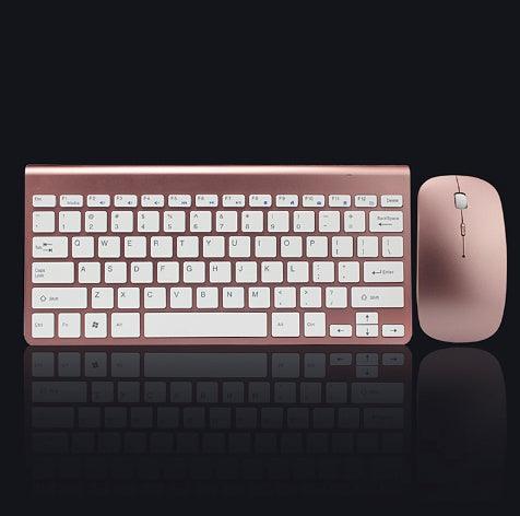 Kit teclado e mouse led bluetooth - Shopmix