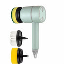 Escova elétrica de louça profissional recarregavel - Shopmix