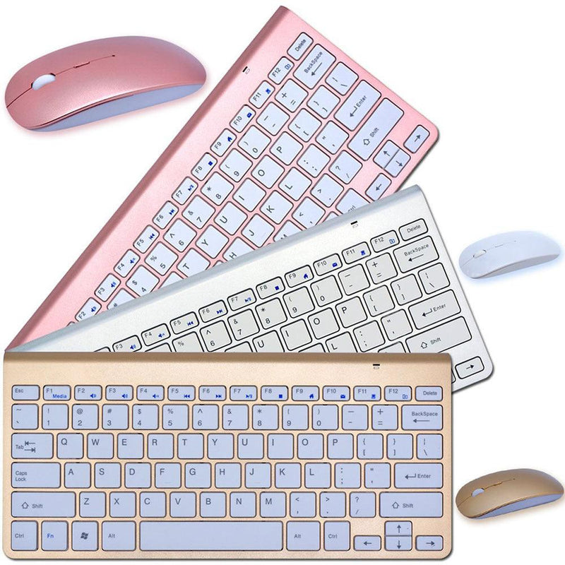 Kit teclado e mouse led bluetooth - Shopmix