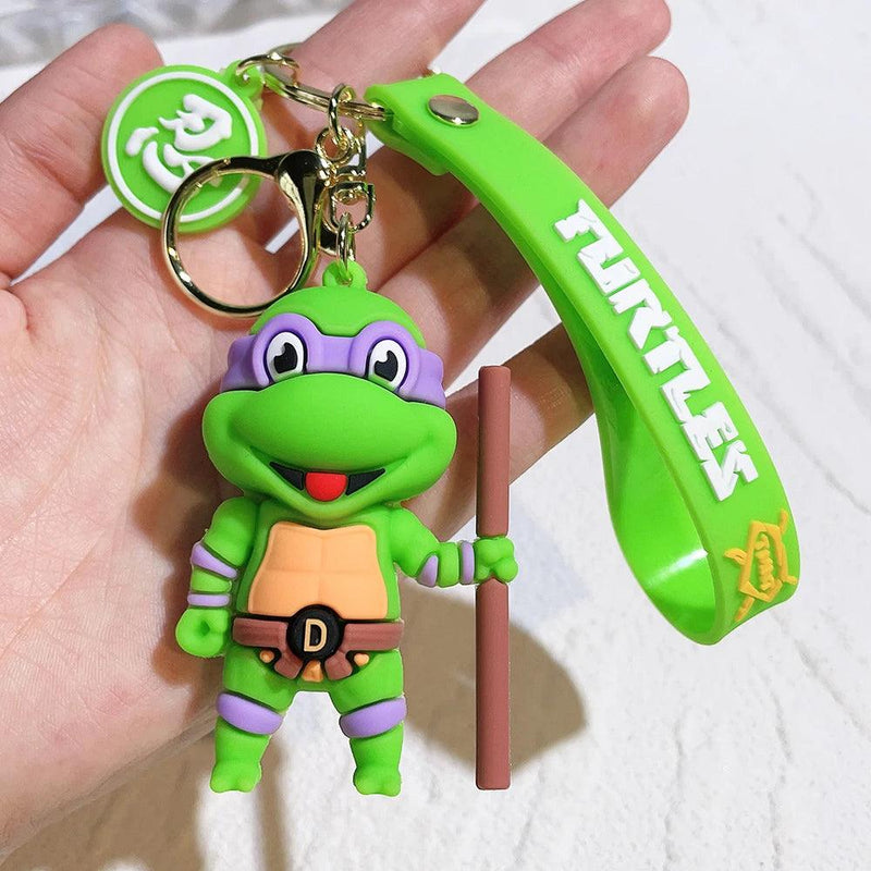 New Ninja Turtle Toy Keychain Pendant Couple Small Gift Car Pendant Yiwu Small Commodity Wholesale - Shopmix