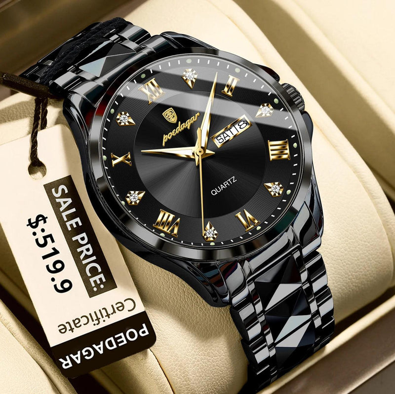 RELOGIO POEDAGAR ELEGANTE PREMIUN - Shopmix