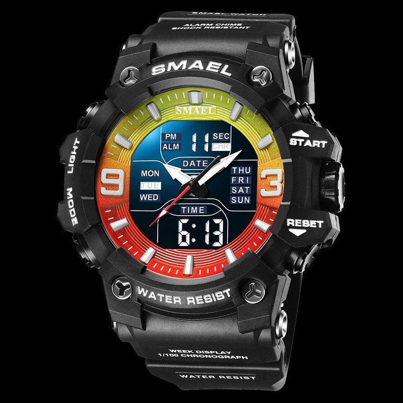 RELÓGIO SMAEL MILITAR,CAMUFLADO RESISTENTE - Shopmix