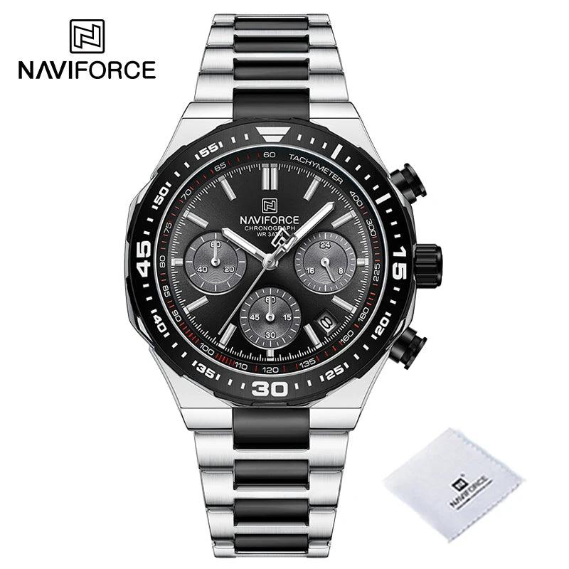 Relógio Naviforce Multifncional casual elegante - Shopmix