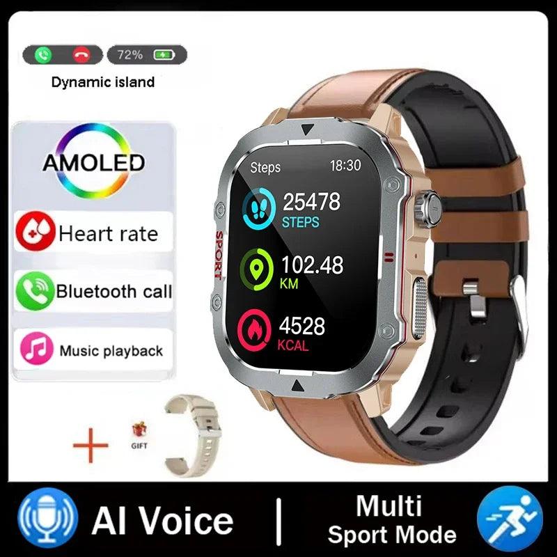 Relogio Xiaomi Militar Smart Watch Esportes - Shopmix