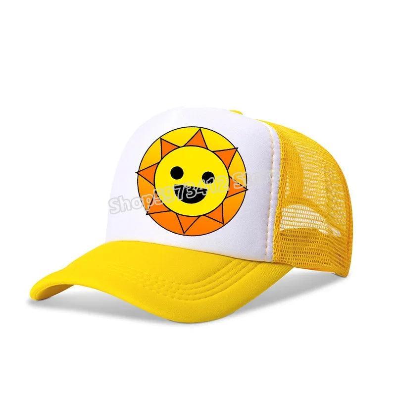 Sprunki Baseball Cap Boy Adjustable Hat Men Women Accessories Summer Sunshade Caps Decoration Incredibox Hip Hop Trucker Hats - Shopmix
