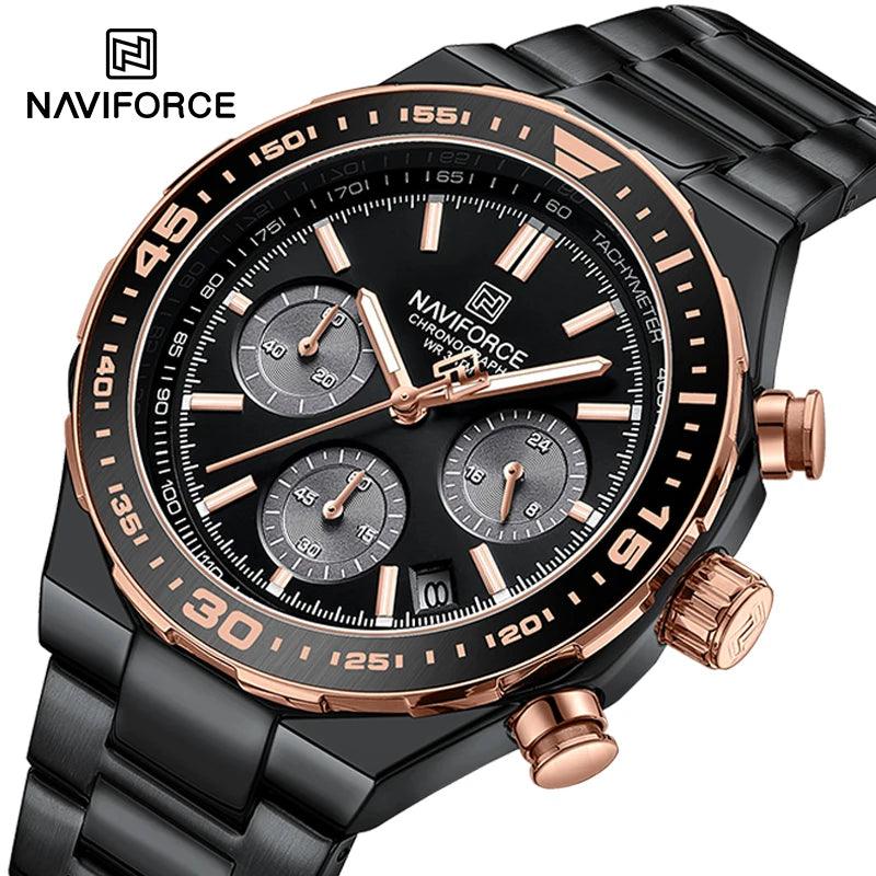 Relógio Naviforce Multifncional casual elegante - Shopmix