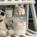 Copo de água transparente Anime Hello Kitty Pochacco 600ml - Shopmix