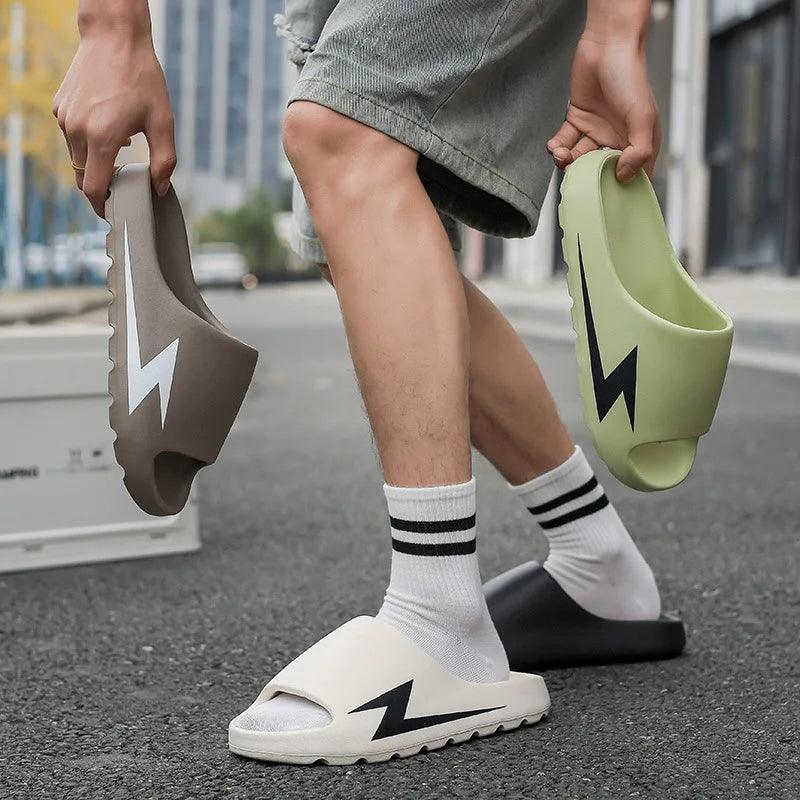 Sandália másculina casual confort - Shopmix