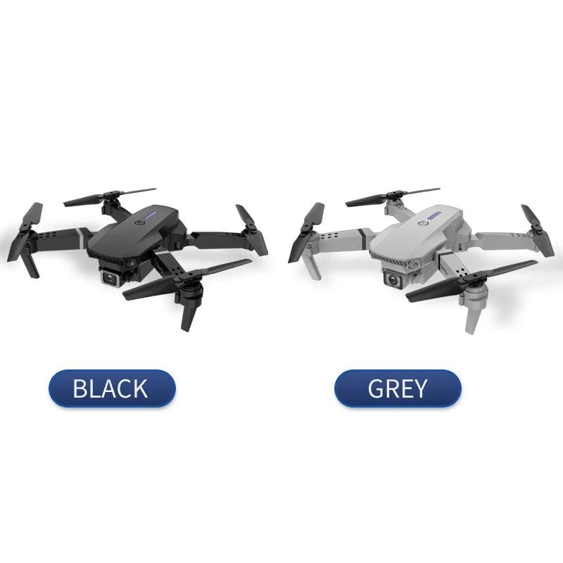 Drone e88 pro 2.4G 6CH RC Quadcopter, - Shopmix