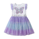 vestidos de princesa borboletas lantejoulas tutu - Shopmix