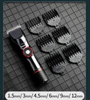 MÁQUINA DE CORTAR CABELO, REWELL KIT, HOMENS BARBA PROFISSIONAL SEM FIO CLIPPER. - Shopmix