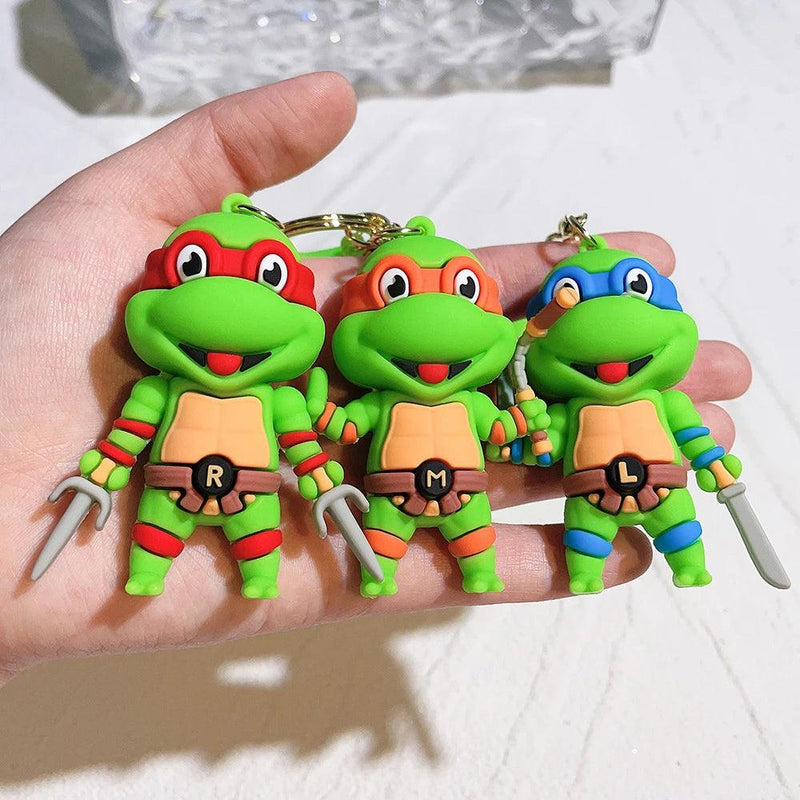 New Ninja Turtle Toy Keychain Pendant Couple Small Gift Car Pendant Yiwu Small Commodity Wholesale - Shopmix