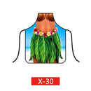 Sexy Creative Funny Waterproof Baking Aprons for Men Women Barbecue Party Hotel Friends Lovers Interest Decorative Apron - Shopmix