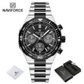 Relógio Naviforce Multifncional casual elegante - Shopmix