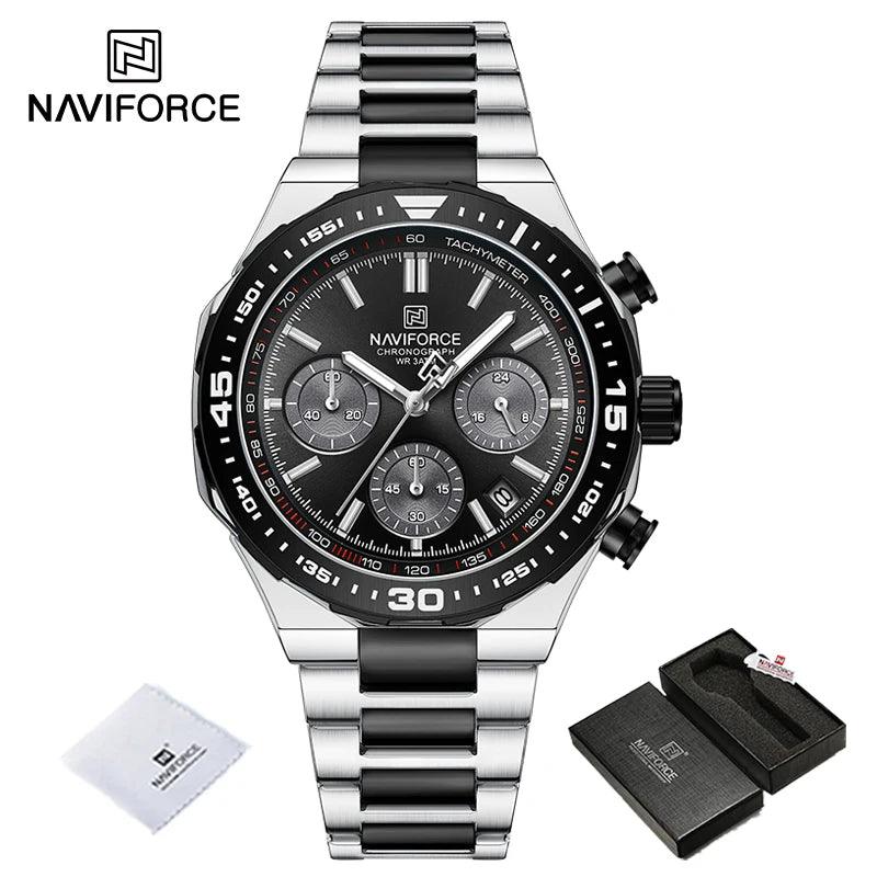 Relógio Naviforce Multifncional casual elegante - Shopmix