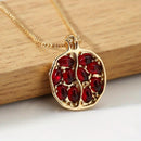 1PC Fashionable and Creative Pomegranate Seed Necklace Women's Necklace Jewelry, Perfect Jewelry Gift for Lovers and Friends - Shopmix