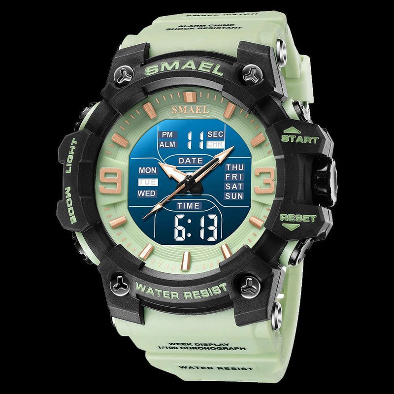 RELÓGIO SMAEL MILITAR,CAMUFLADO RESISTENTE - Shopmix