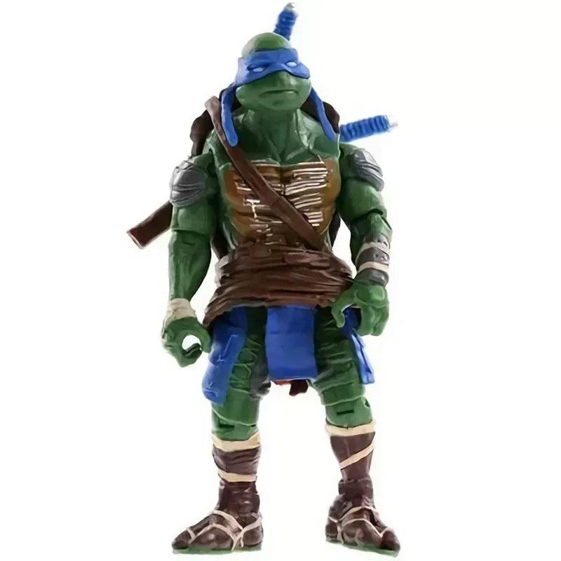 4pcs/Set Variant Era 2014 Movie Version 4 Ninja Turtle TMNT Movable Joint Doll Toy Garage Kit Model Desktop Decoration Toys - Shopmix
