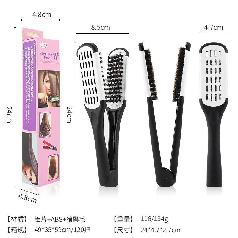 Pente Profissional em V – Controle, Estilo e Precisão! - Shopmix