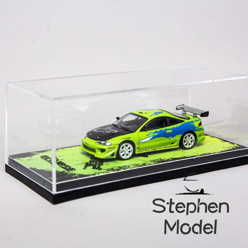Transcend model 1:64 Mitsubishi Eclipse Fast and Furious Diecast Car model Limited - Shopmix