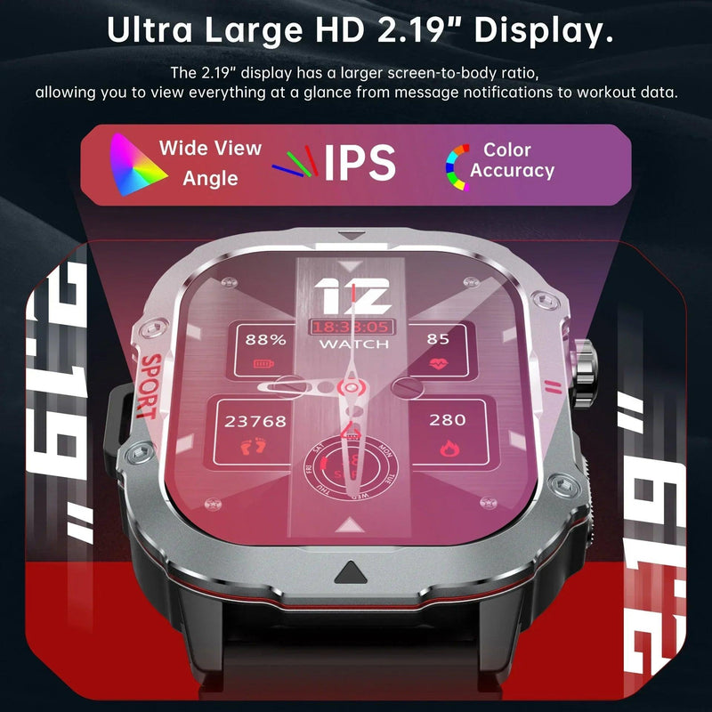 Relogio Xiaomi Militar Smart Watch Esportes - Shopmix