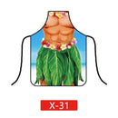 Sexy Creative Funny Waterproof Baking Aprons for Men Women Barbecue Party Hotel Friends Lovers Interest Decorative Apron - Shopmix