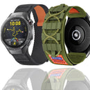 Pulseira de tecelagem de nylon de 22mm para Huawei Watch GT 5 Pro 46mm Pulseira esportiva para Huawei Watch 3/4 Pro GT5 GT4 GT3 GT2 - Shopmix