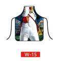 Sexy Creative Funny Waterproof Baking Aprons for Men Women Barbecue Party Hotel Friends Lovers Interest Decorative Apron - Shopmix