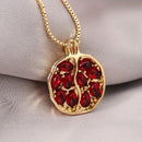 1PC Fashionable and Creative Pomegranate Seed Necklace Women's Necklace Jewelry, Perfect Jewelry Gift for Lovers and Friends - Shopmix