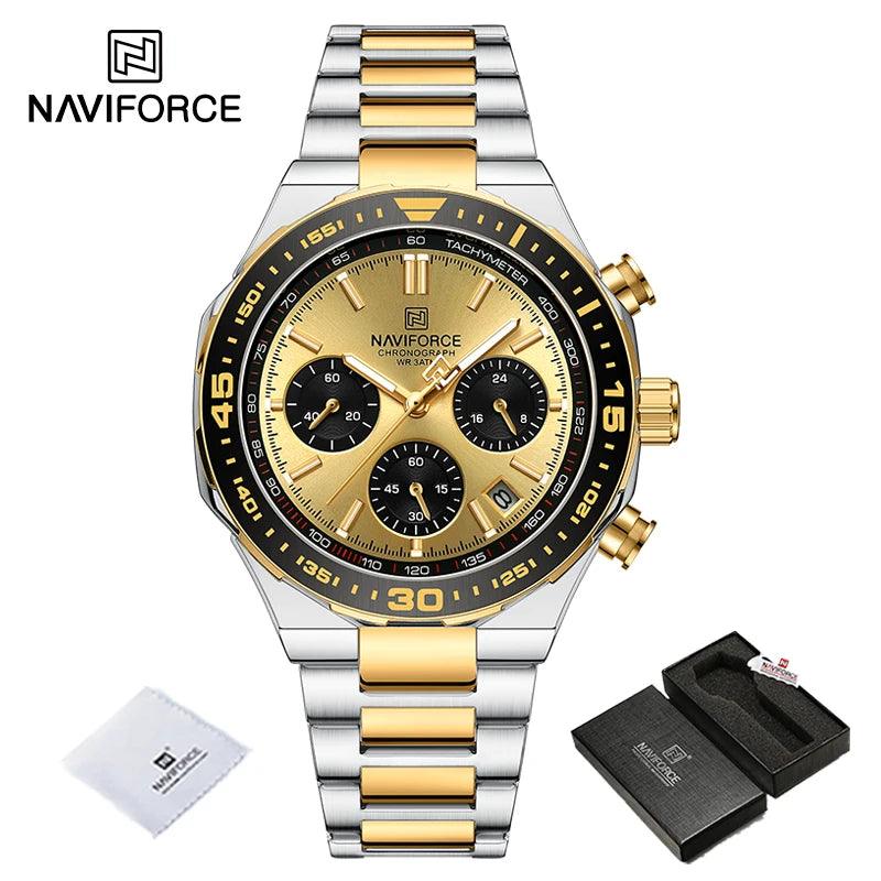 Relógio Naviforce Multifncional casual elegante - Shopmix