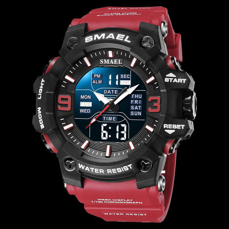 RELÓGIO SMAEL MILITAR,CAMUFLADO RESISTENTE - Shopmix