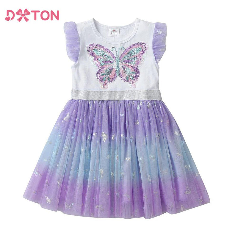 vestidos de princesa borboletas lantejoulas tutu - Shopmix