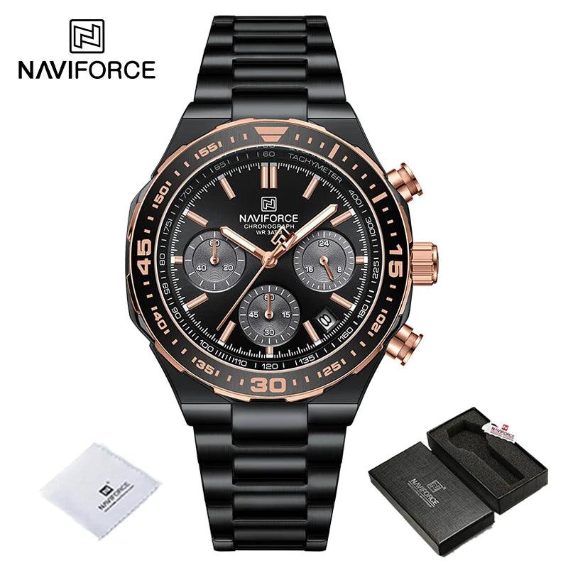 Relógio Naviforce Multifncional casual elegante - Shopmix