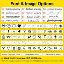 Vnox Custom Valentines Day Gift Jewelry for Couples, Love Promise Bracelets for Women Men, Heart Charm Figaro Chain Bracelets - Shopmix