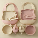 Kit Talher de Silicone Infantil – Segurança e Diversão nas Primeiras Refeições! - Shopmix