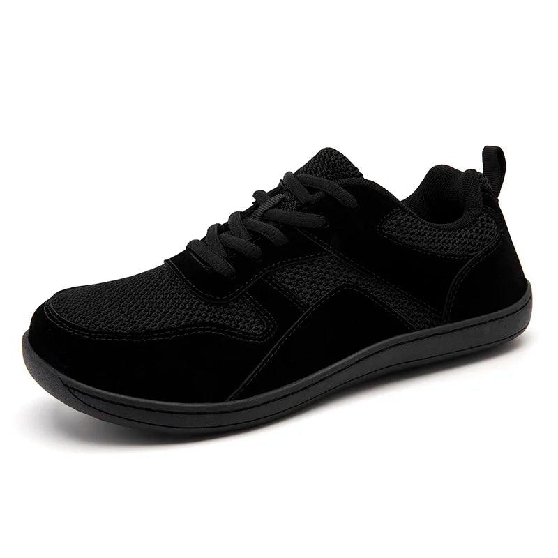 Sapatos de Biqueira Larga feminino Minimalista Respirável Confortável - Shopmix