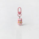 Chaveiro de gato preto retalhos, casal aço inoxidável. - Shopmix