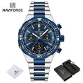 Relógio Naviforce Multifncional casual elegante - Shopmix